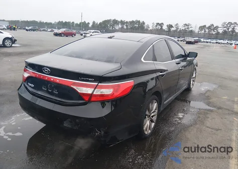 2016 Hyundai Azera Limited from USA, damaged, VIN KMHFH4JG3GA513507
